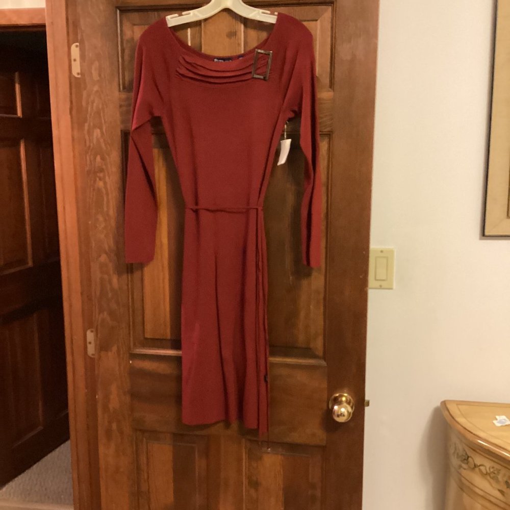 Womans NWT Bijou Jeans Red Size Small Dress